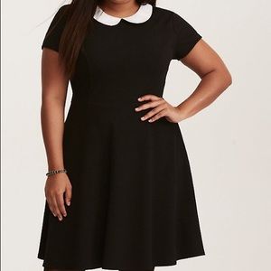 Torrid 4x Textured Skater Dress